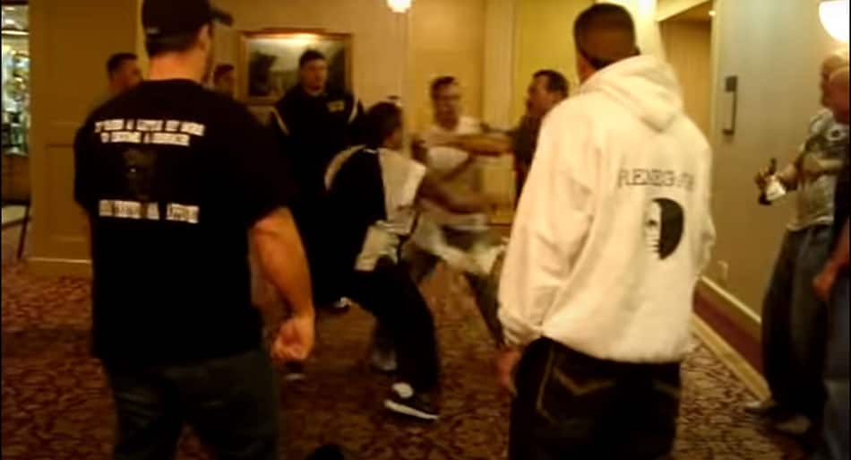 The night UFC legend Don Frye got KO’d in lobby