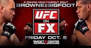 UFC on FX 5 odds range from even to -355