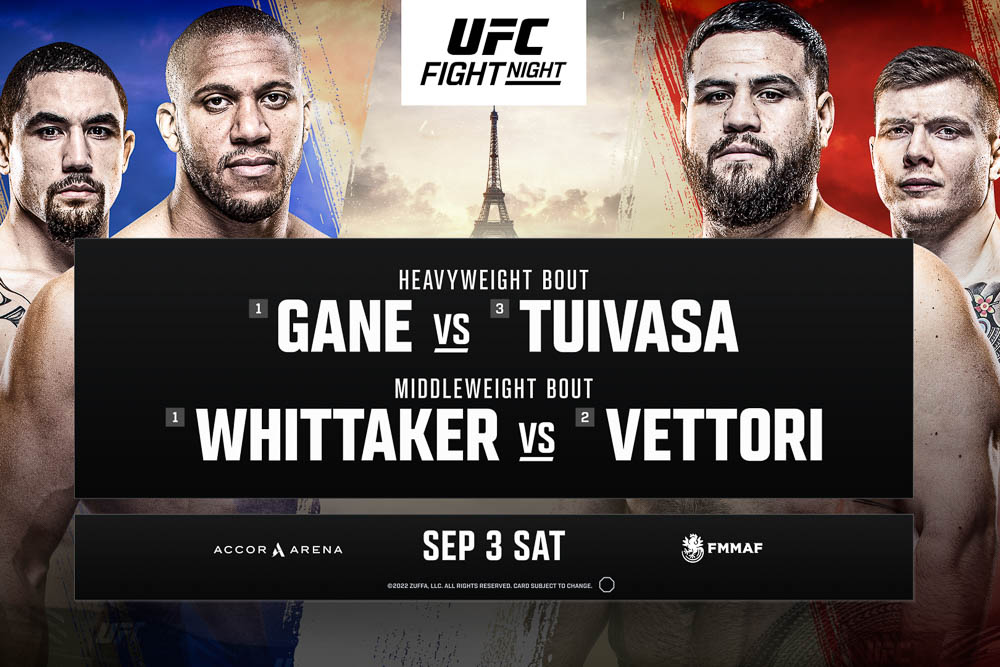 ‘UFC Fight Night 209: Gane vs. Tuivasa’ live results