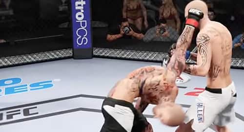 UFC video game’s crazy glitches with hilarious commentary