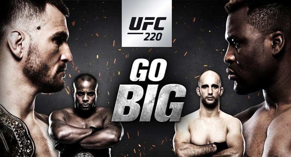 Complete UFC 220 results