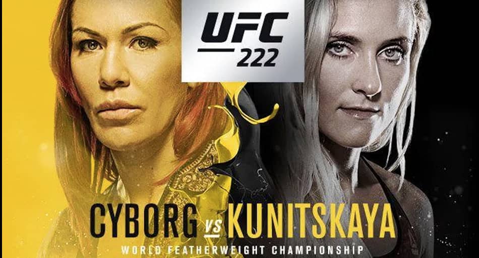 Complete UFC 222 results
