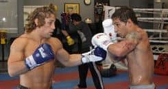 Urijah Faber Training for Mike Brown