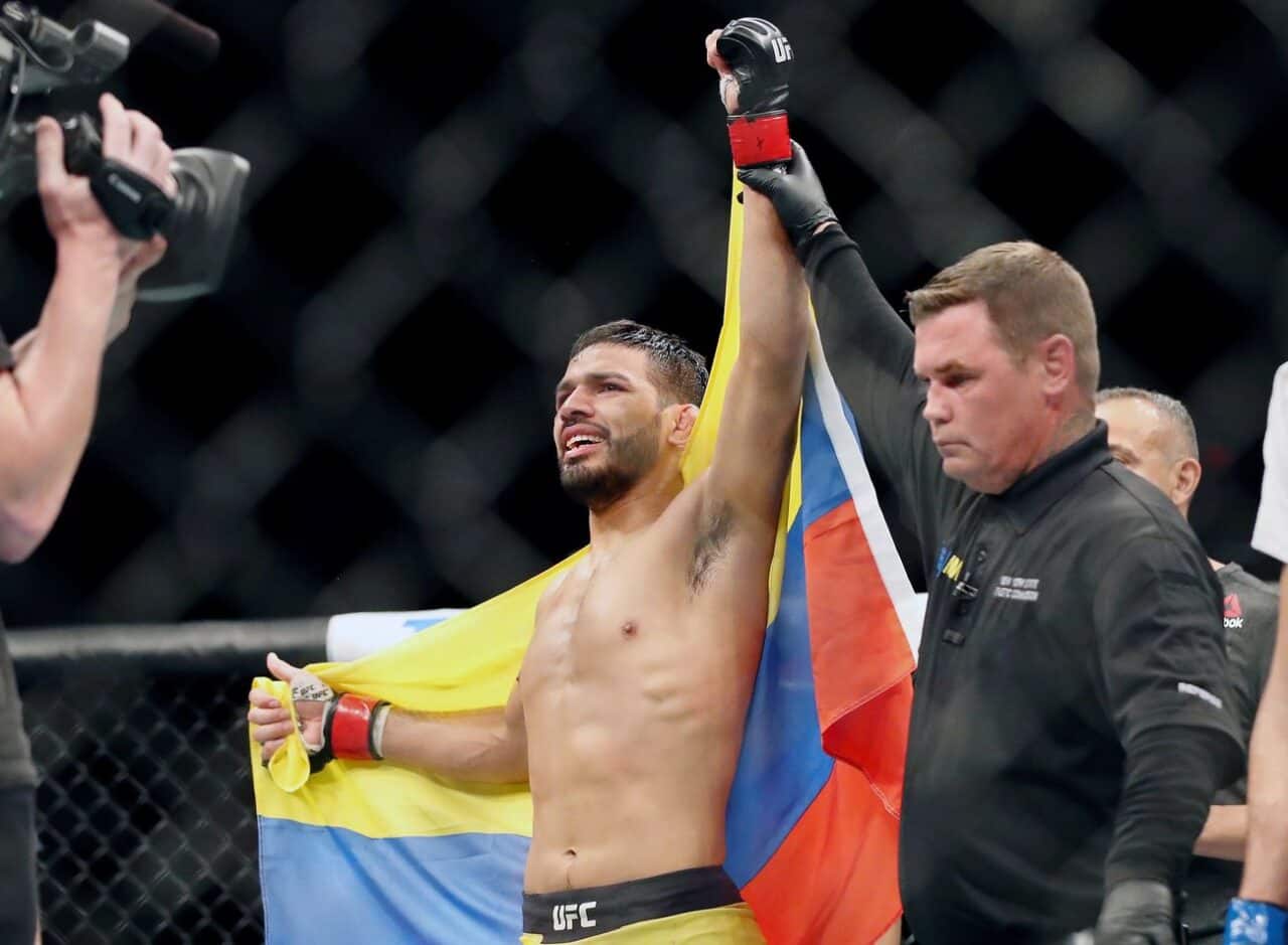 WATCH: Julio Arce makes thunderous bantamweight debut at UFC Vegas 32