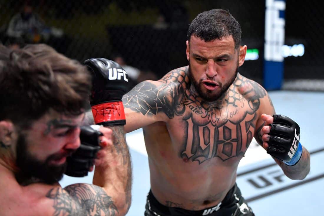 WATCH: Daniel Rodriguez TKOs Preston Parsons in UFC Vegas 31 debut
