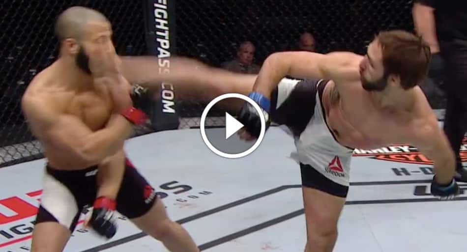 Vannata KOs Makdessi with spinning hook kick
