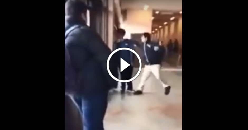 Sucker puncher gets what’s coming to him