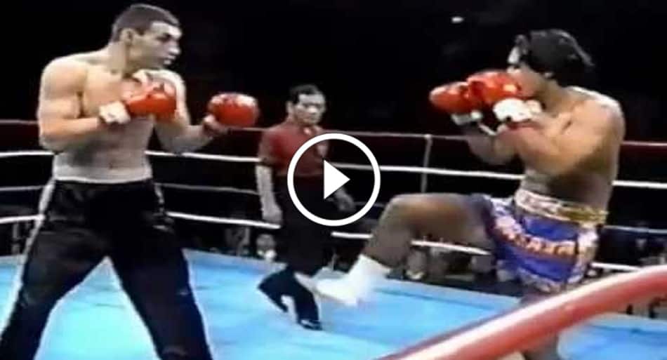 Former heavyweight boxing champ Vitali Klitschko in kickboxing bout