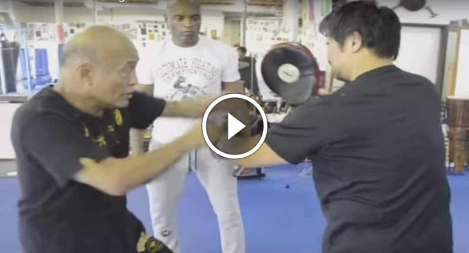 G.O.A.T. Anderson Silva training with living legend Dan Inosanto