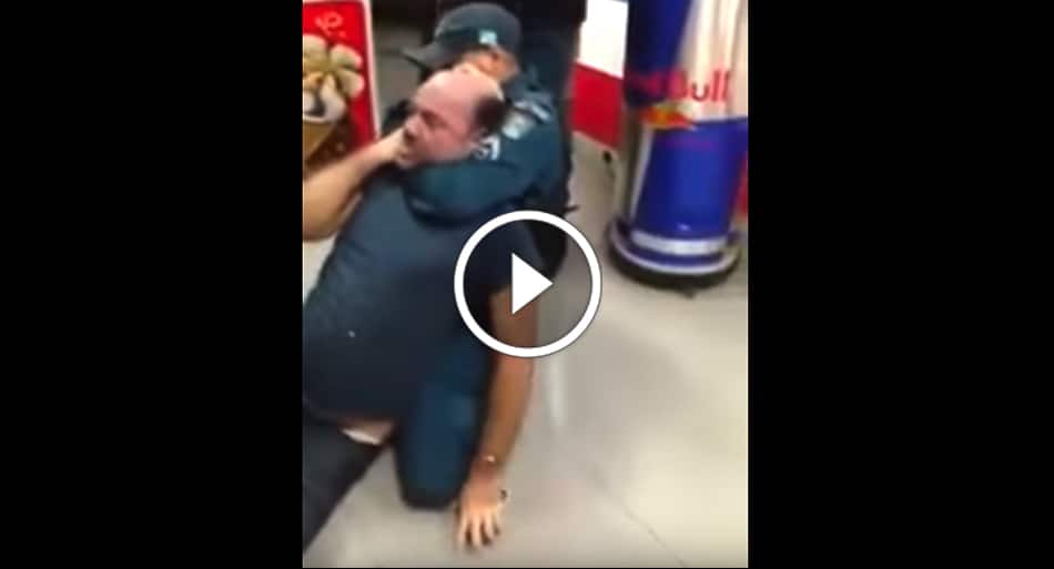 Brazilian police put suspect to sleep with Jiu-Jitsu