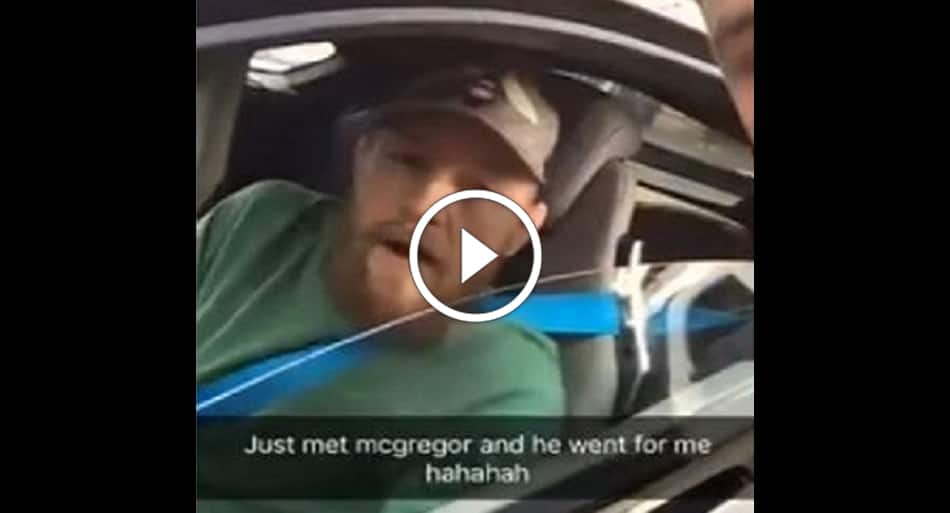 Conor McGregor slaps phone out of fan’s hand