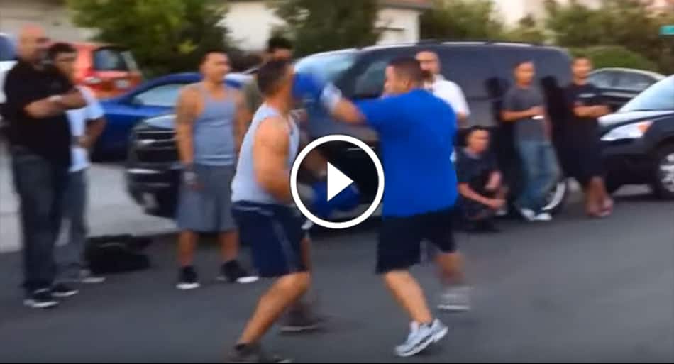 Wildly entertaining neighborhood boxing match