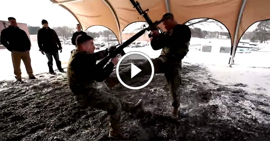 UFC fighters experience Marine Corps martial arts