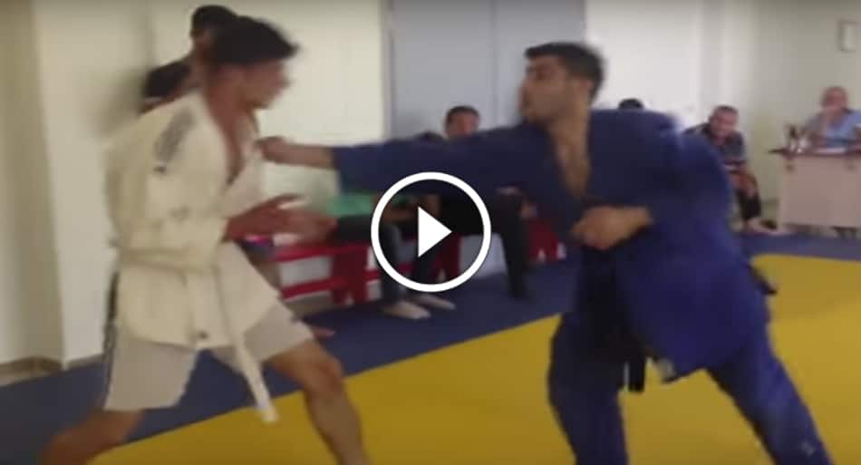 Judo black belt vs. Sambo fighter