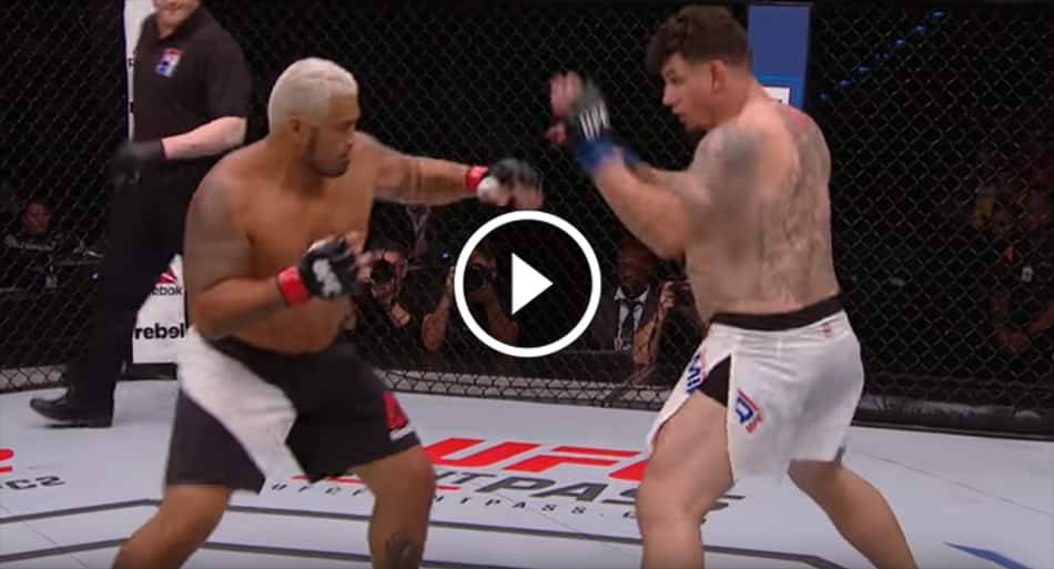 One of the most awesome walk-off KOs in UFC history