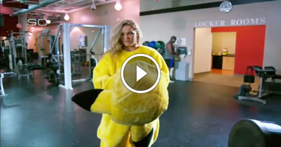 Pokémon Go takes over Ronda Rousey