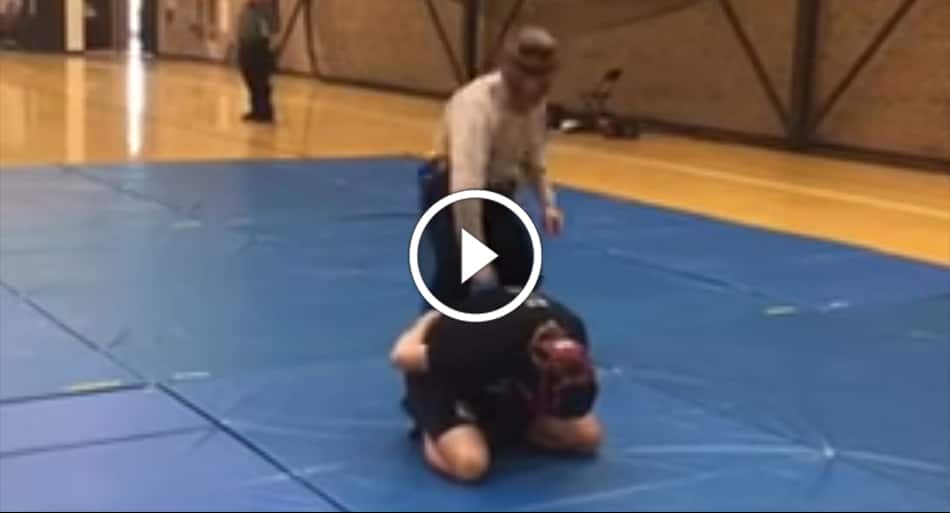 Police try to arrest Brazilian Jiu-Jitsu Black Belt