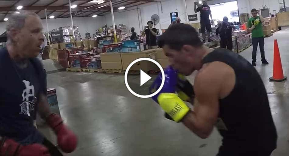 Radio host tries to punch Dominick Cruz in the face