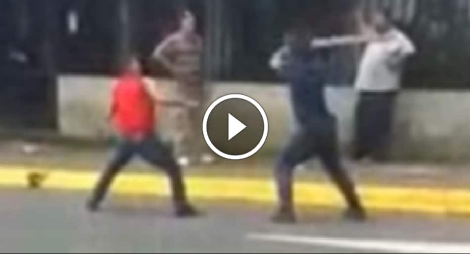 Analysis of violent chain vs stick encounter