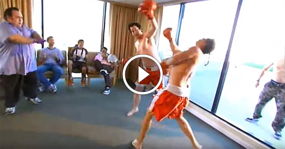 Jackass crew crowns first ever ‘Dizzy Boxing World Champion’