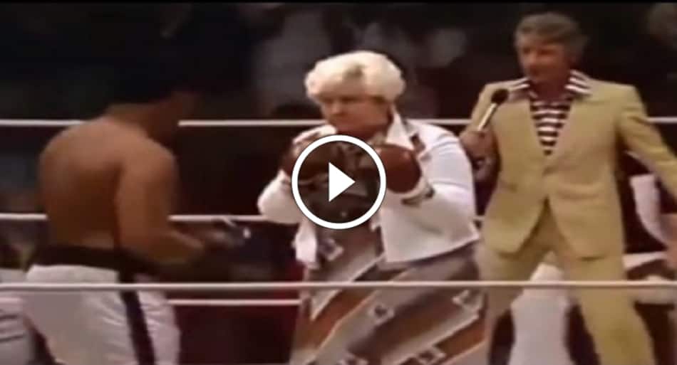 Muhammad Ali loses to old woman