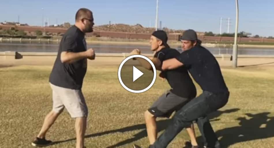 What to do when Goliath attacks you from behind