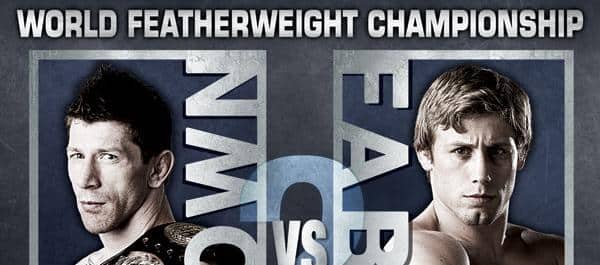 WEC Results: WEC 41 Faber vs. Brown