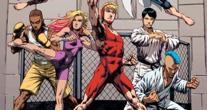 Weidman partners with MMA comic Cage Hero