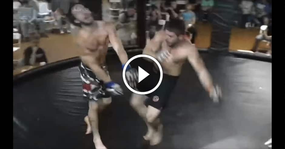 Weirdest KO we have seen in a looooong time