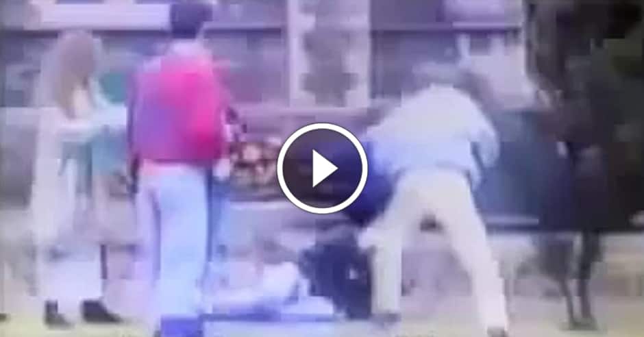 Little boxer shows bully who’s boss with one punch
