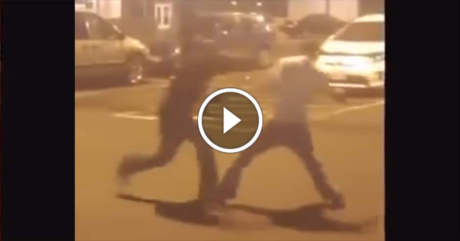 Guy hits on girl – boyfriend responds with Jiu-Jitsu and goes too far