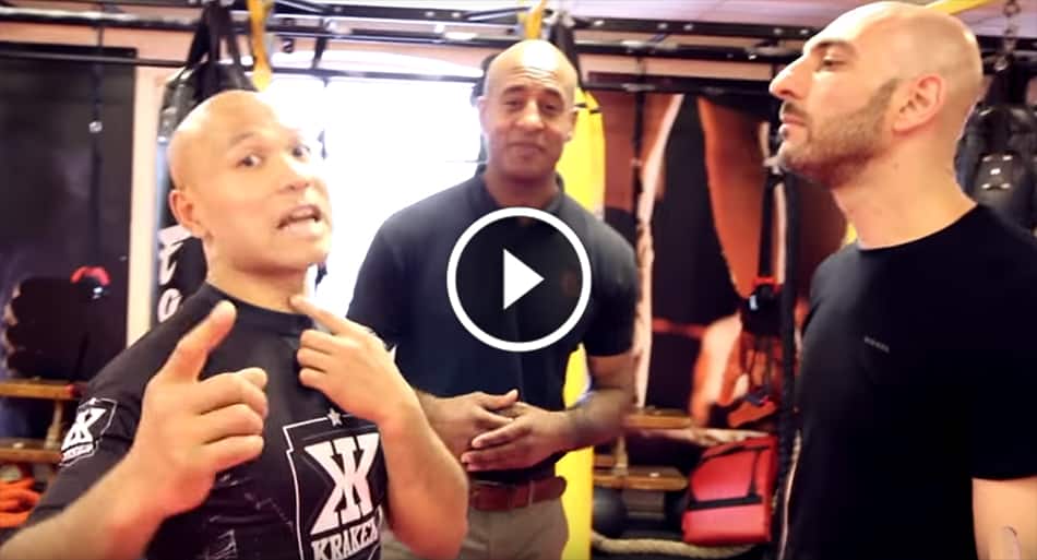 What to do when a big guy wants to fight? Master Wong shows the way