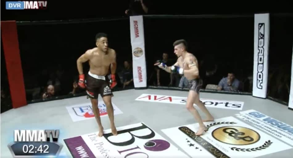 When Showboating in the cage goes horribly wrong