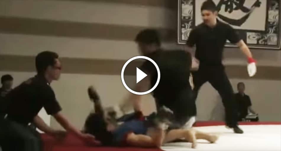 When your celebration is more exciting than your fight – karma steps in