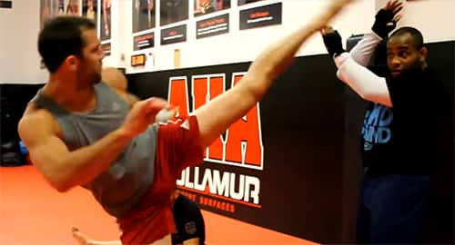 Who has the better high kick, Daniel Cormier or Luke Rockhold?