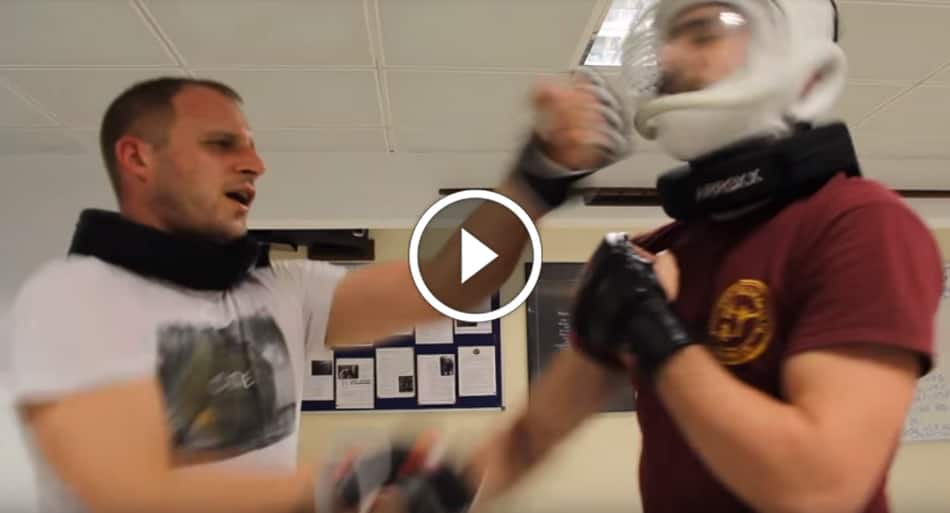Wing Chun master demonstrates impressive skills in sparring