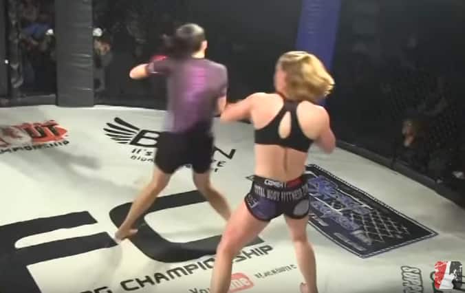 Holy F@$%ing Spinning $#!*, another HFS moment from MixedMartialArts.com