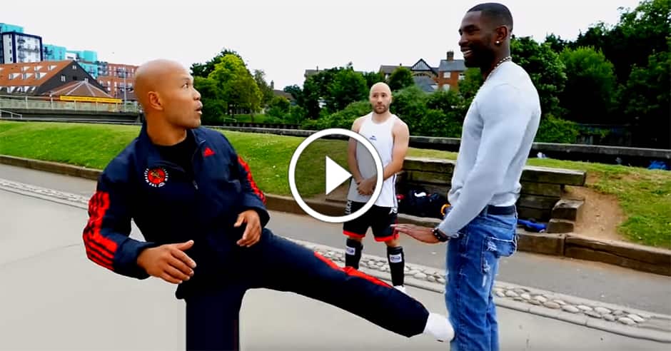 Master Wong reveals his best technique for a street fight