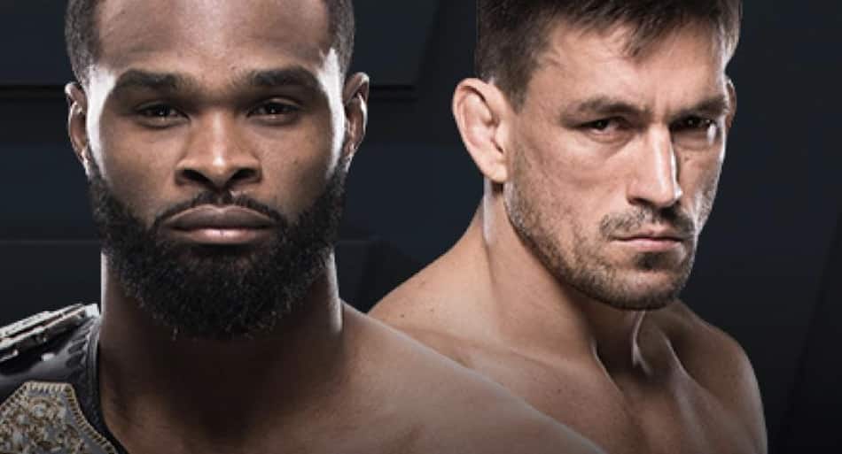 Woodley defends title in lack luster fight with Maia