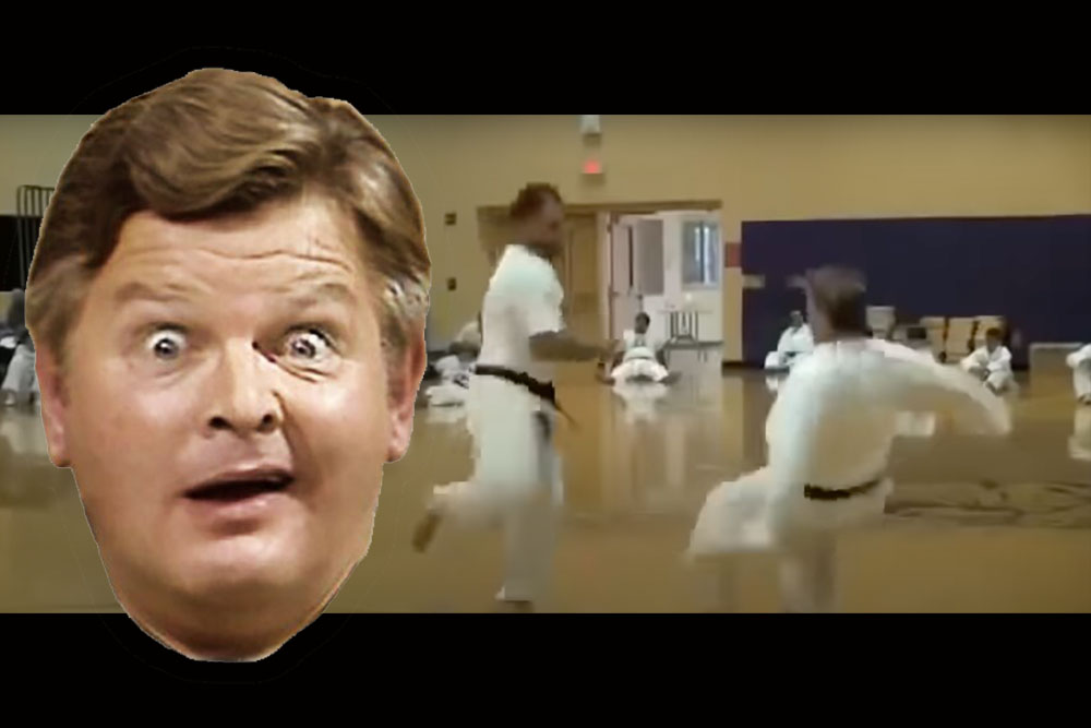 The worst taekwondo black belt test of all time