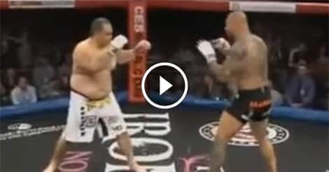 WWE champion Bautista’s real MMA fight