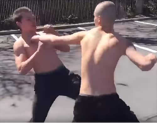 WWE move ends street fight brutally