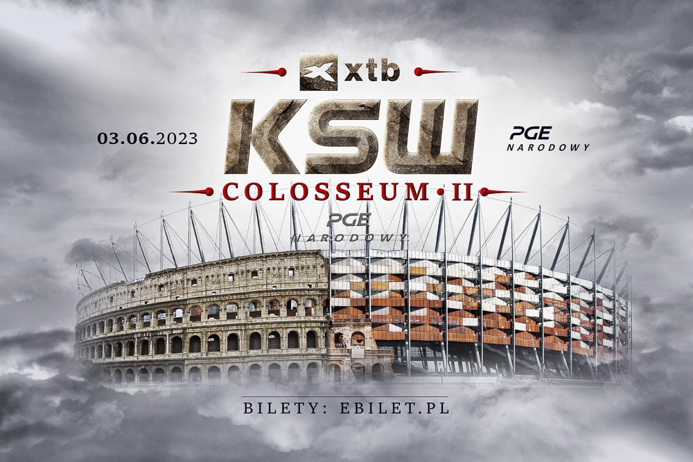 XTB KSW Colosseum 2 stadium event confirmed for June 3 in Poland