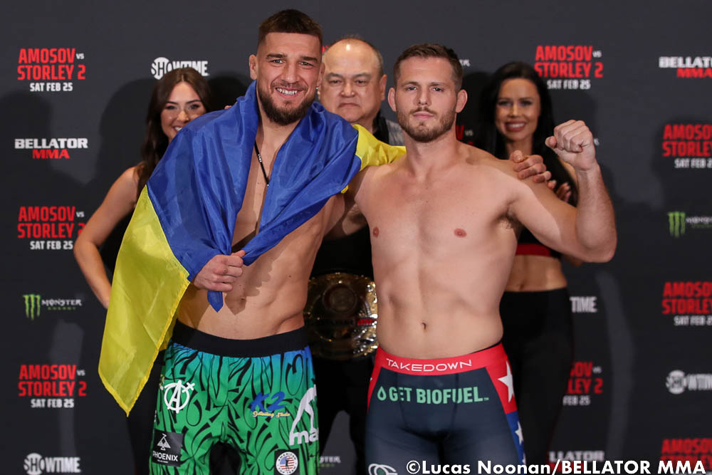 Photos: Bellator 291 ceremonial weigh-ins, face-offs