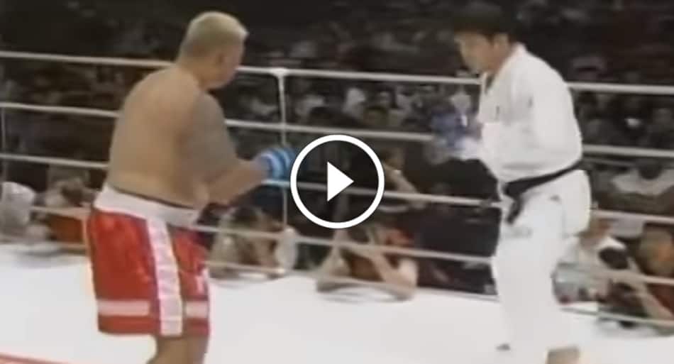 Judo gold medalist vs K-1 kickboxing champion