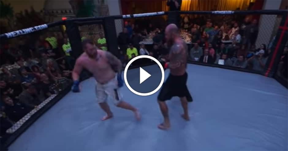 You almost never see a heavyweight KO’d like this