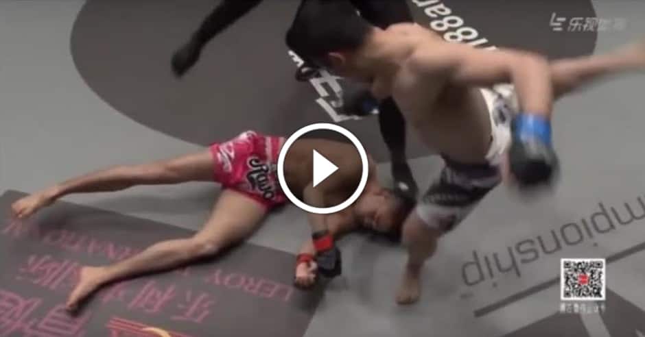 Suplex To Defend Guillotine = KO Slam + Bonus Soccer Kick!