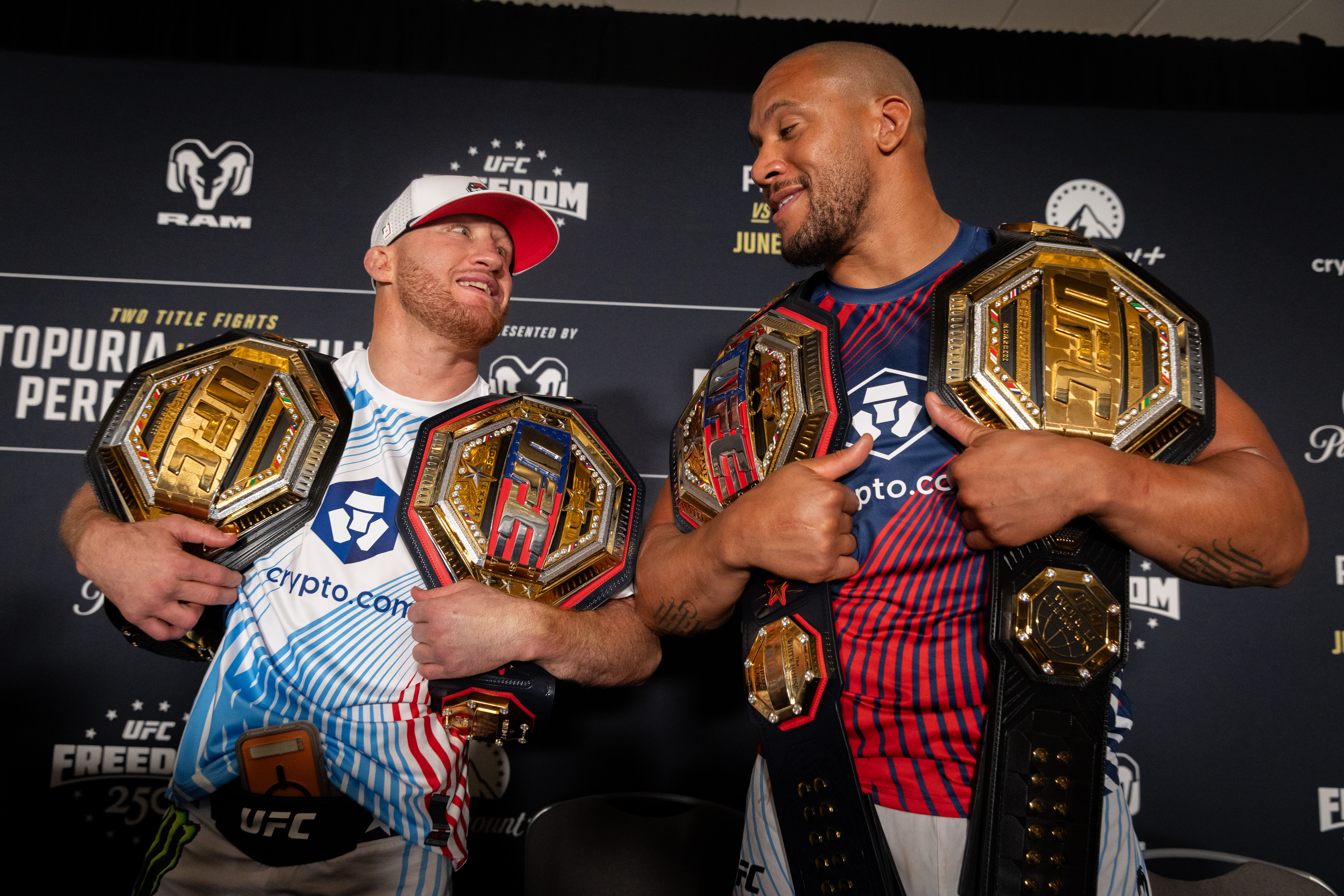 Freedom 250 wrap-up: Justin Gaethje upsets Topuria to claim undisputed lightweight title